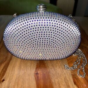 Crystal clutch with chain (or without)